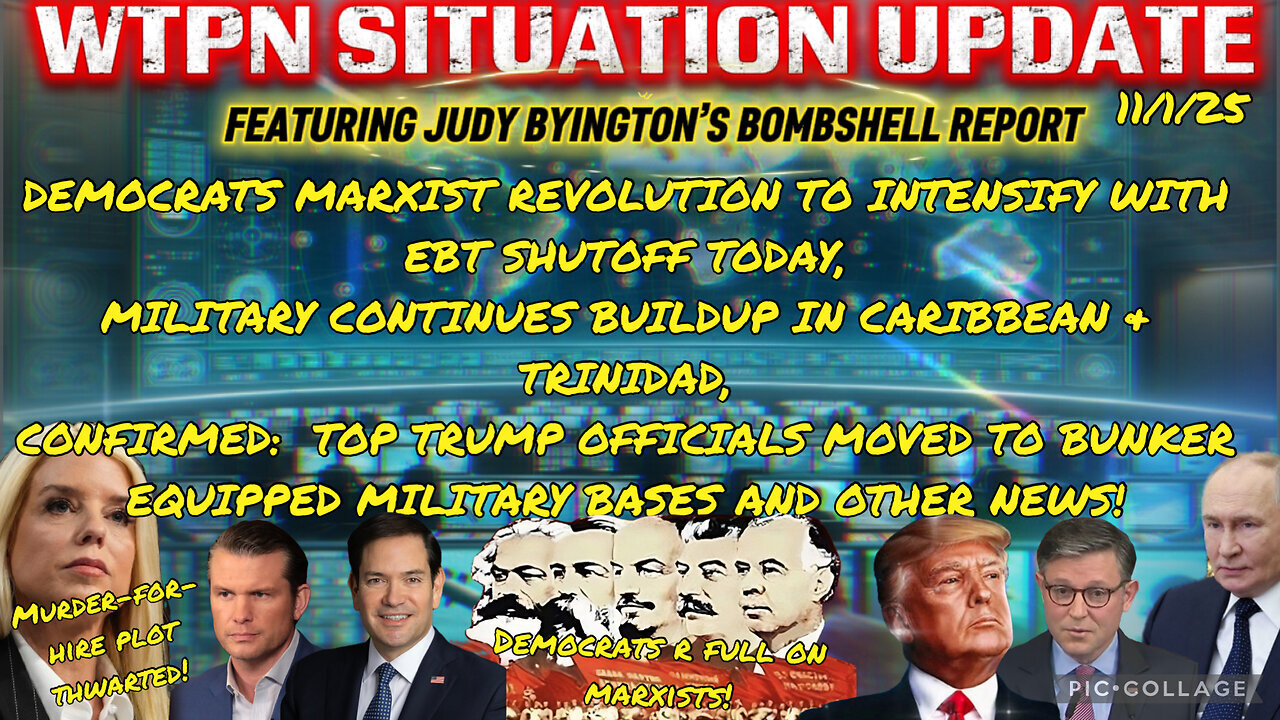 WTPN ~ Judy Byington ~ Situation Update ~ 11-1-25 ~ Trump Return ~ Restored Republic via a GCR