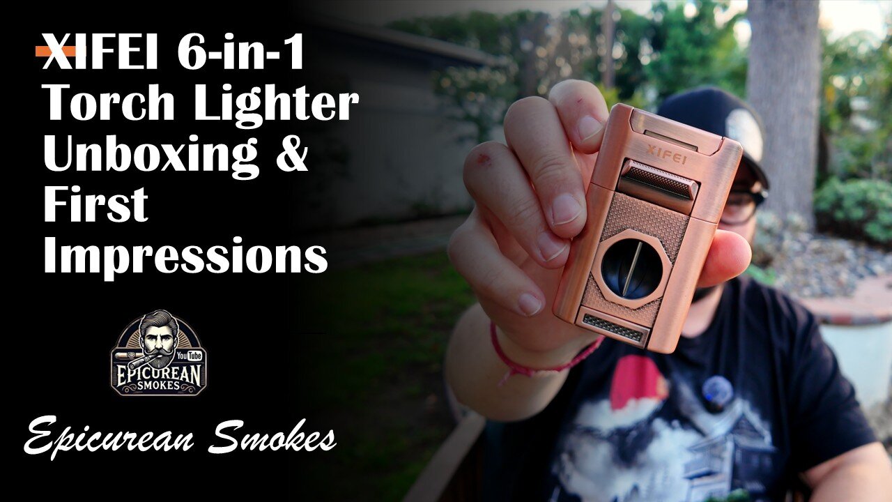 XIFEI 6-in-1 Lighter Unboxing & First Impressions
