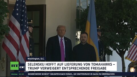“Wir brauchen Tomahawks”: Selenskij scheitert bei Treffen mit Trump