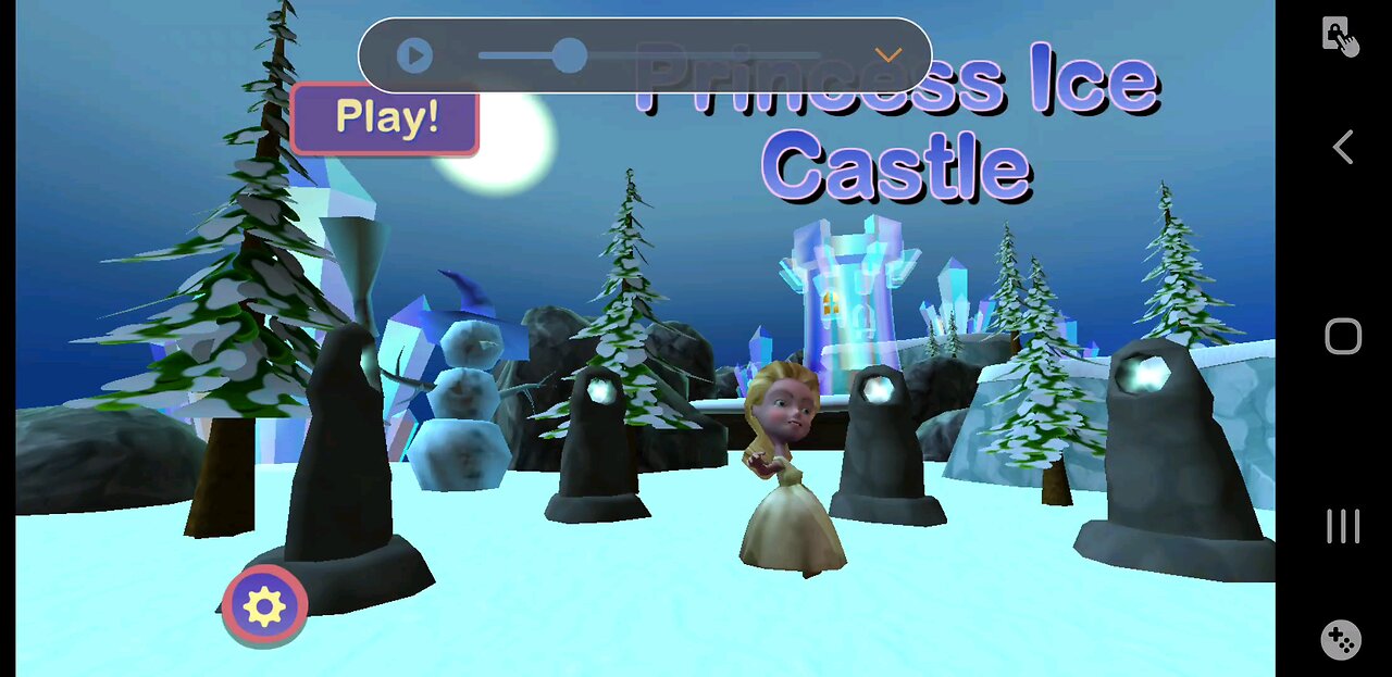 Opulence princess ice castle old opulence nostalgia