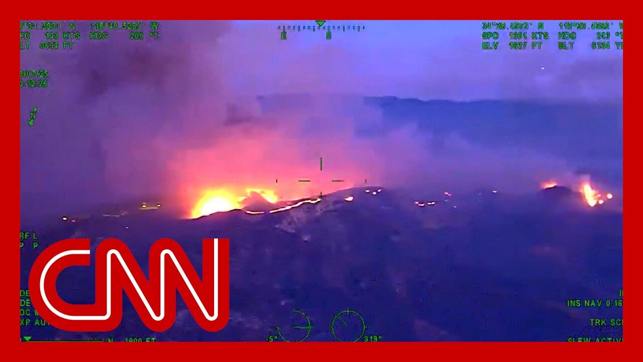 Rapidly growing wildfire prompts thousands of evacuations in California