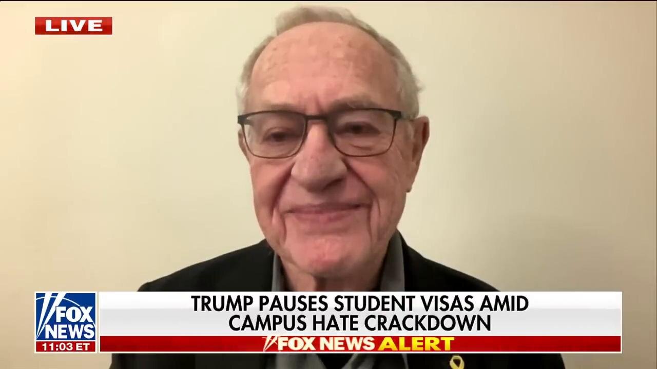 'Teaching and preaching antisemitism': Alan Dershowitz issues warning