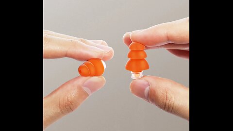 Reusable Silicone Ear Plugs, with 39dB Highest NRR, for Noise Reduction, Sleeping, Snoring, Concert