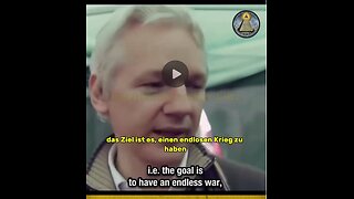 Deshalb versuchen sie ständig, Julian Assange zum Schweigen zu bringen engUTdeu/eng
