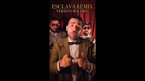 “ESCLAVA” en bolero, Aaaahh! Yo bien romantico.🌹🥰🤣
