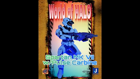 World of HALO: Spartan MK VII w/Pulse Carbine