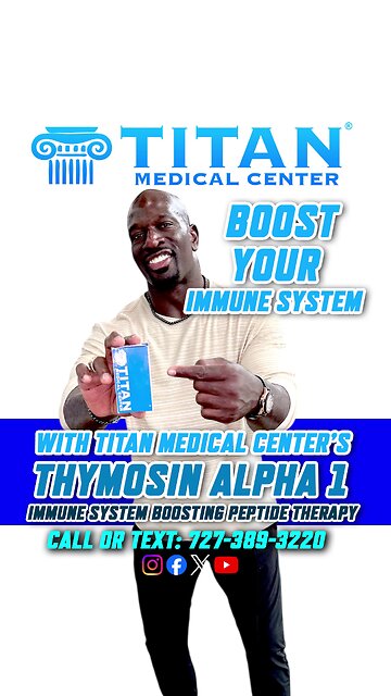 Thaddeus Bullard & John Tsikouris, Discuss Titan’s Thymosin Alpha-1!