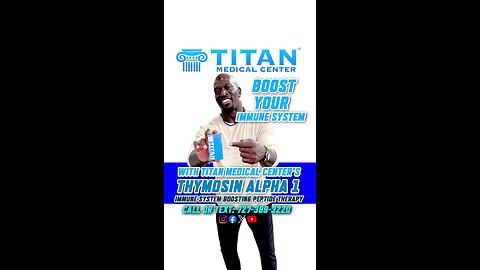 Thaddeus Bullard & John Tsikouris, Discuss Titan’s Thymosin Alpha-1!