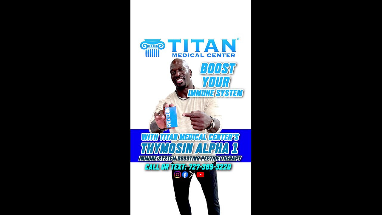 Thaddeus Bullard & John Tsikouris, Discuss Titan’s Thymosin Alpha-1!