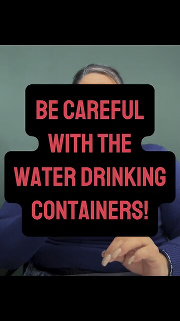 Be Careful With Water Containers! 🤢