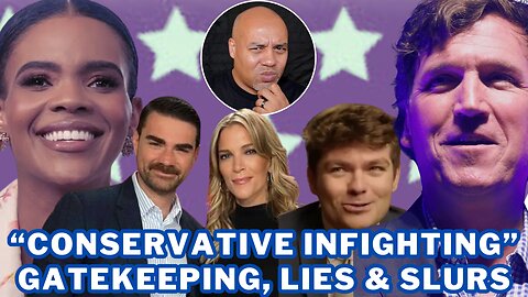 "Conservatives fight" Over Megyn-Shapiro & Tucker-Fuentes Interviews. Candace Is Still Under Attack