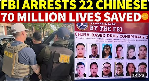 FBI Arrests 22 Chinese