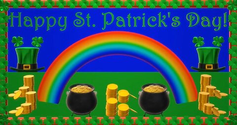 Happy St. Patrick's Day - From Happy Birthday 3D - Happy St. Patrick's Day Video Card