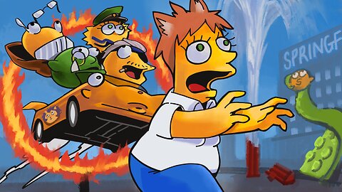 🍩Kibs Runs You Over🍩【Simpsons Hit and Run】