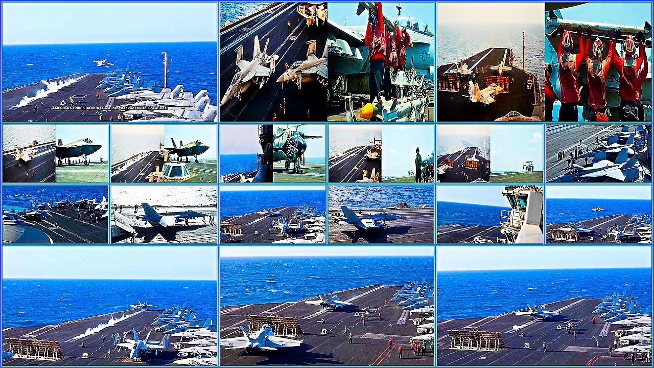 AIR STRIKES ERUPT Across Iran-Backed Houthi Locations!