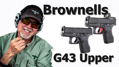 ULTIMATE Glock 43/43X Upgrade! Brownells Precision Complete Upper Range Test! 1596