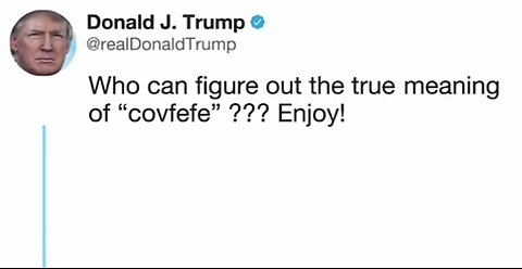 HAPPY ANNIVERSARY COVFEFE