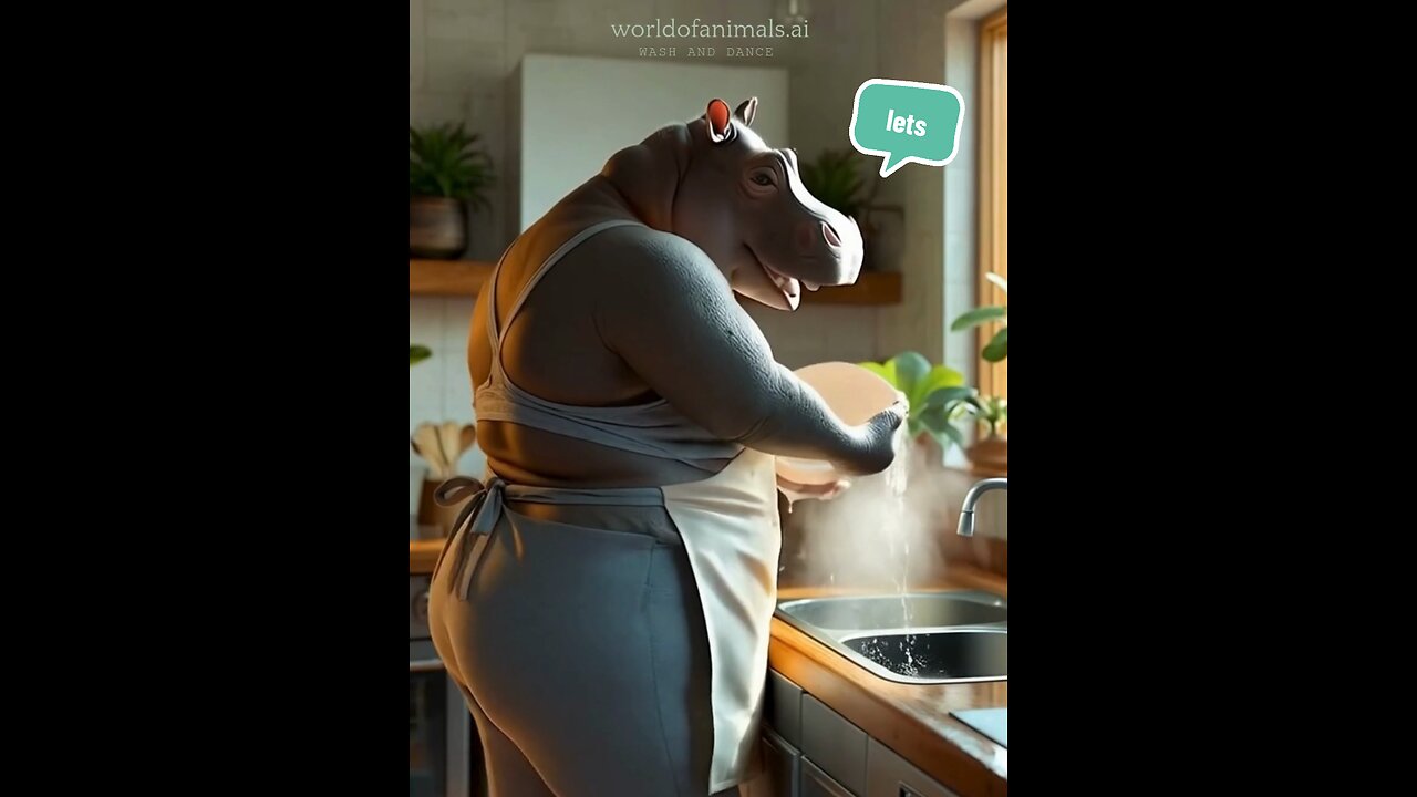 Parece quem lavando a louça??