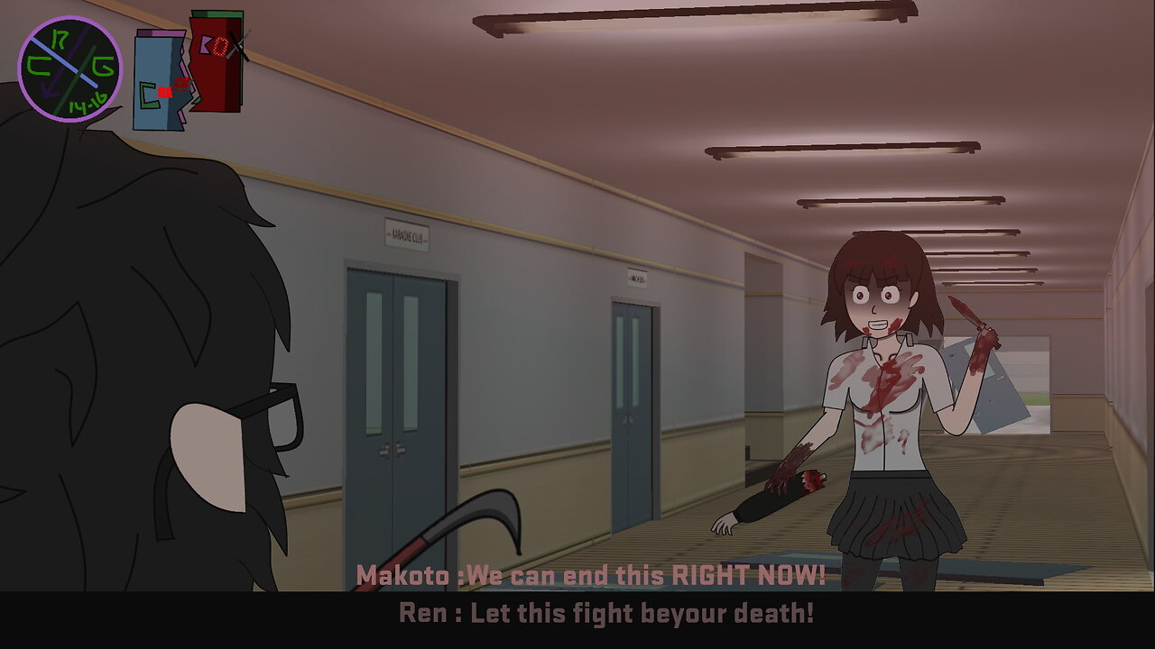 [GMOD] Yandere Makoto - Garry's Mod Persona 5 Film (2019)