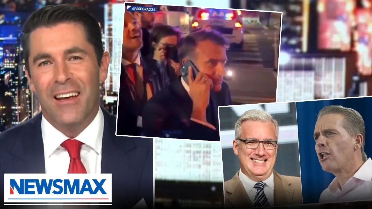 Macron forced to wait, Olbermann threatens CNN's Jennings | Rob Schmitt's News From The Left