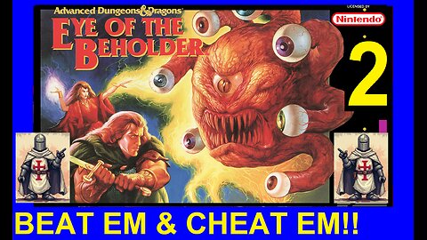 AD&D EYE OF THE BEHOLDER V2 - SNES - Skwatter's BEACE!