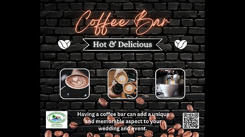 Coffee Bar at Wedding Venue & Event Venue in Clear Spring Maryland