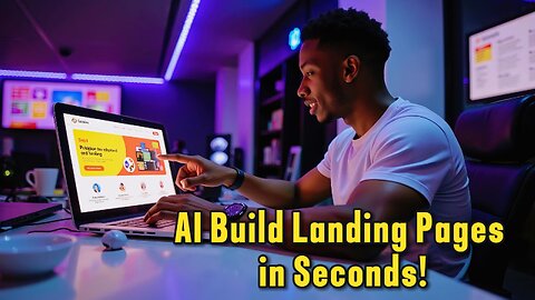 How to Instantly Create Stunning Landing Pages With AI 🌐 EP #150