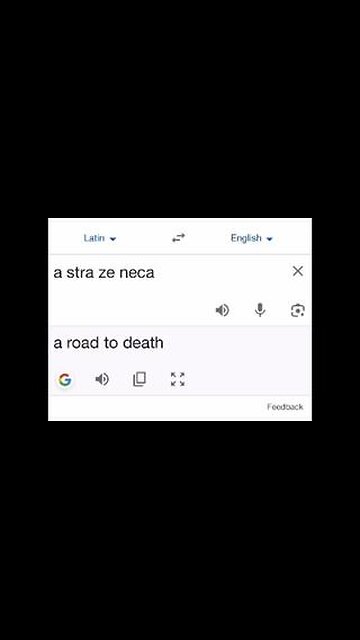 VIDEO by UTL: 'Astra Zeneca' Translates From LATIN to "A ROAD TO DEATH"??!!!