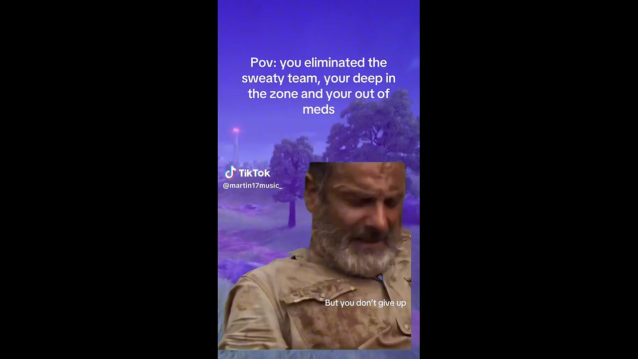 this is me in fortnite