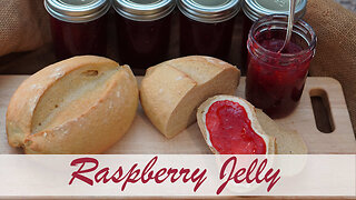 Homemade Raspberry Jelly Canning Recipe