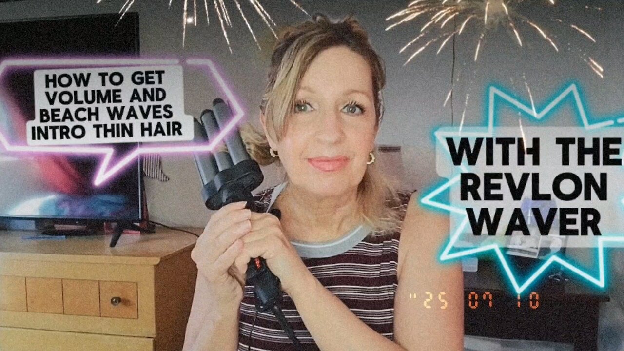 How to get Extreme Volume in Thin Hair with a Revlon Waver