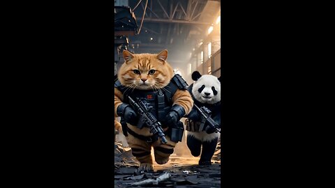 Flupphy Cat Ne Gun Uthayi, Tiger Bhaag Gaya! 🐱🔫🐯