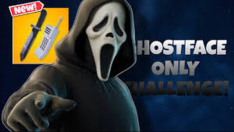 Scream Item only challenge