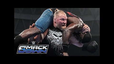 Brock Lesnar blasts R-Truth with an F-5- SmackDown highlights, Sept. 12, 2025