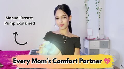 Manual Breast Pump – Every Mom’s Comfort Partner | Easy, Safe & Portable Feeding Solution 💖 #breast