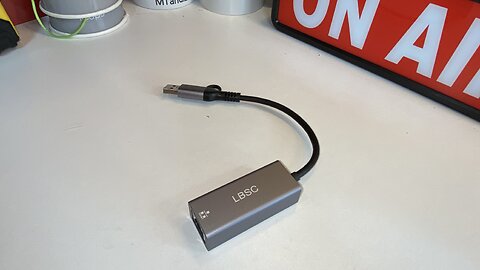 2-in-1 USB C to Ethernet Adapter 2.5Gbps USB A 3.0 Port Gigabit RJ45 Converter 1Gbps Wired Internet