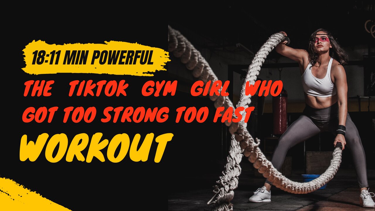 The TikTok Gym Girl Who Got TOO STRONG Too Fast