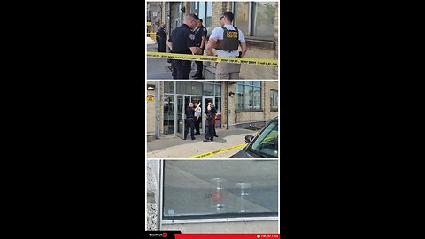 Shots fired during attempted armed robbery at Brooklyn, New York post office; no injuries reported.
