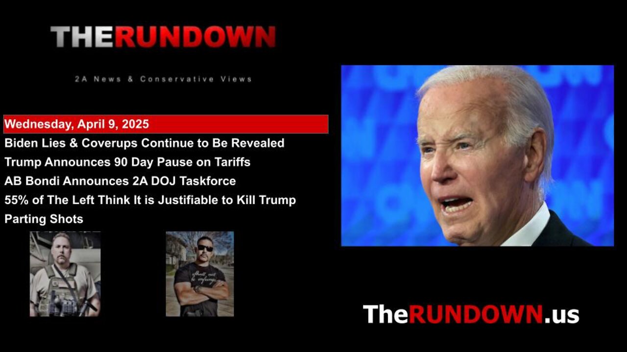 #894 - Biden Administration Lies & Coverups Keep Bubbling up to the Surface