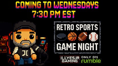 Welcome To Retro Sports Game Night!!!!