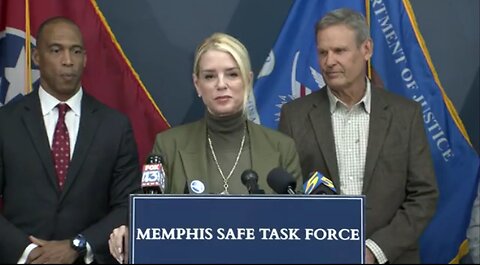 Attorney General Pam Bondi gives update on the 'Memphis Safe Task Force'