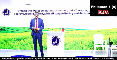 Philemon: thy love and faith, which thou hast toward the Lord Jesus, and toward all saints;