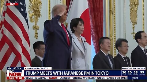 Trump meets with Japan's first female PM, touts US alliance