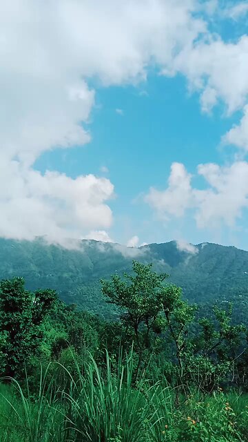 Dehradun mountain view