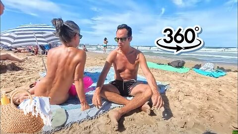 Sunset on the sands of Ipanema Beach | Beach Walk 4K