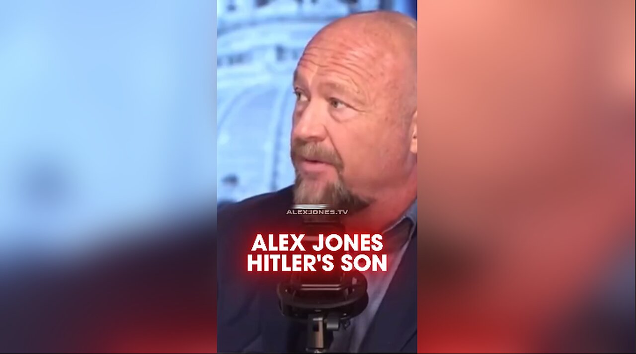 Nick Fuentes: Alex Jones Admits He's Related To Hitler - 4/25/25