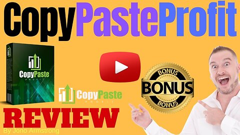 Copy Paste Profit Review ⚠️ WARNING ⚠️ DON'T GET THIS WITHOUT MY 👷 CUSTOM 👷 BONUSES!!