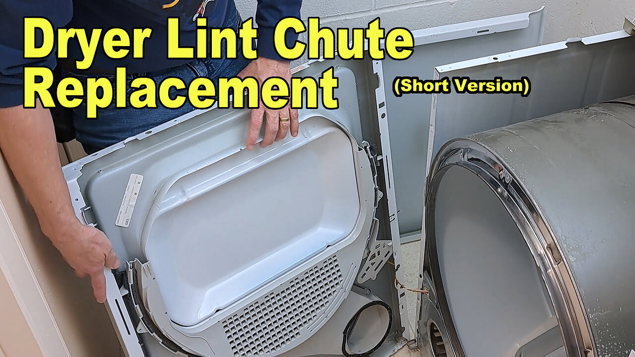 Dryer Lint Chute Replacement