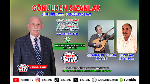 Şair Hüseyin Ünlü İle Gönülden Sızanlar Aşık Selahattin Dündar, Reis Ayar, 9. Bölüm