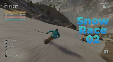 Riders Republic - Snow Race Downhill Ski 2 Gameplay